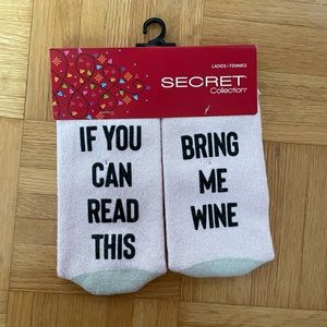 Bring Me Wine Socks
